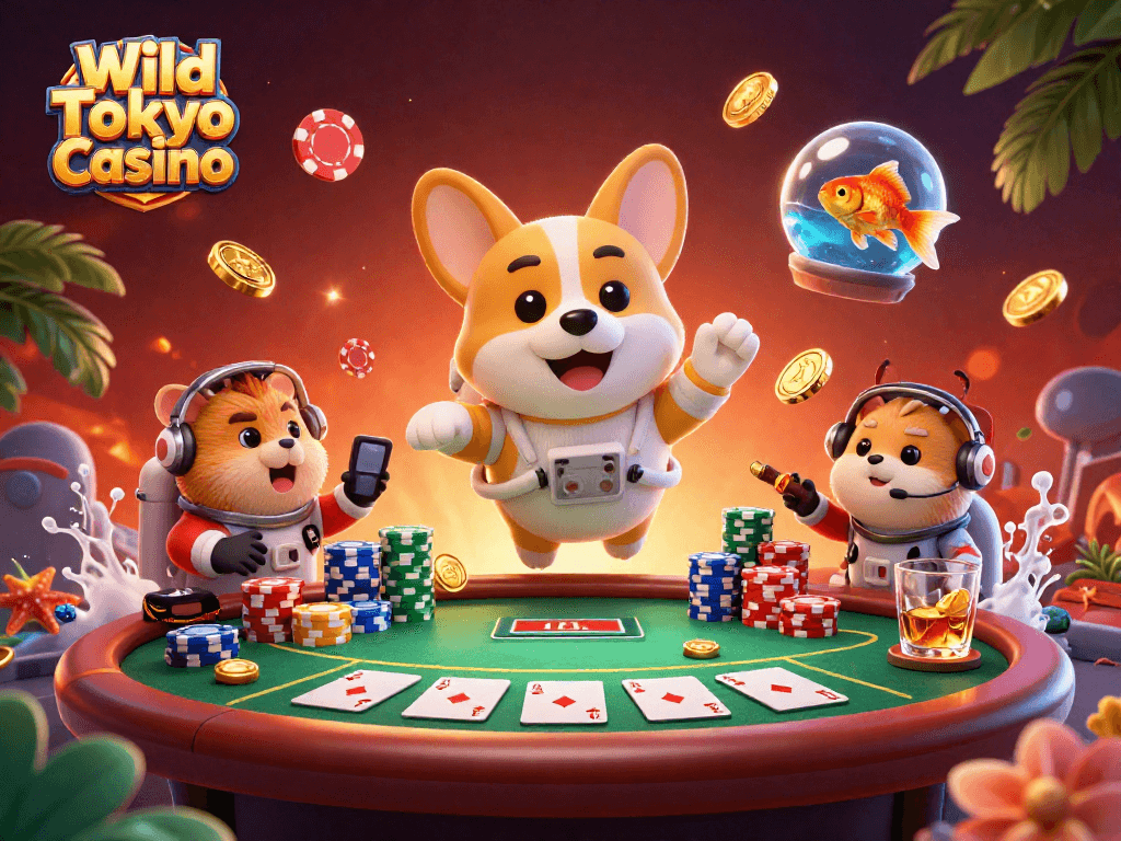 Gioca a Wild Tokyo Casino con giochi emozionanti e avventure nel casinò neon