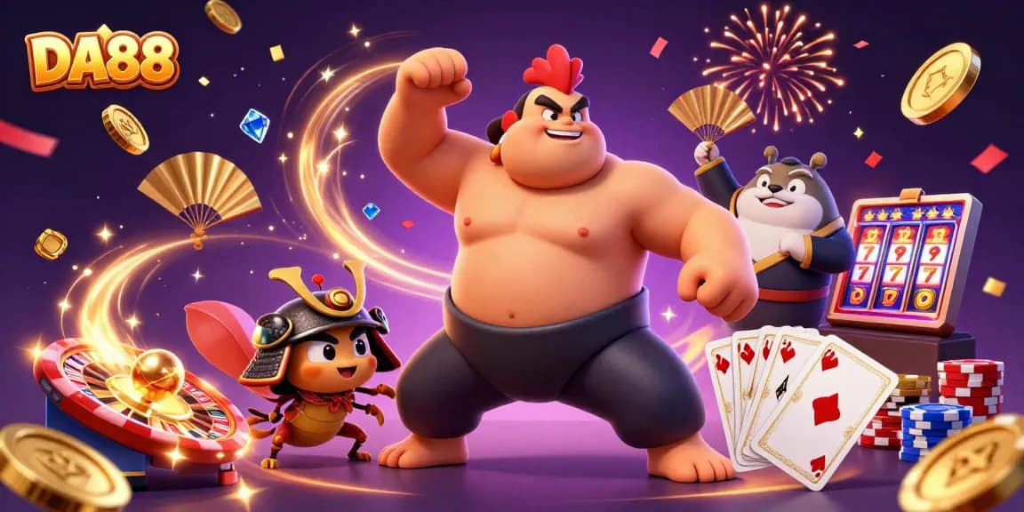 Experience thrilling excitement at DA88 with powerful characters and dynamic gambling action.