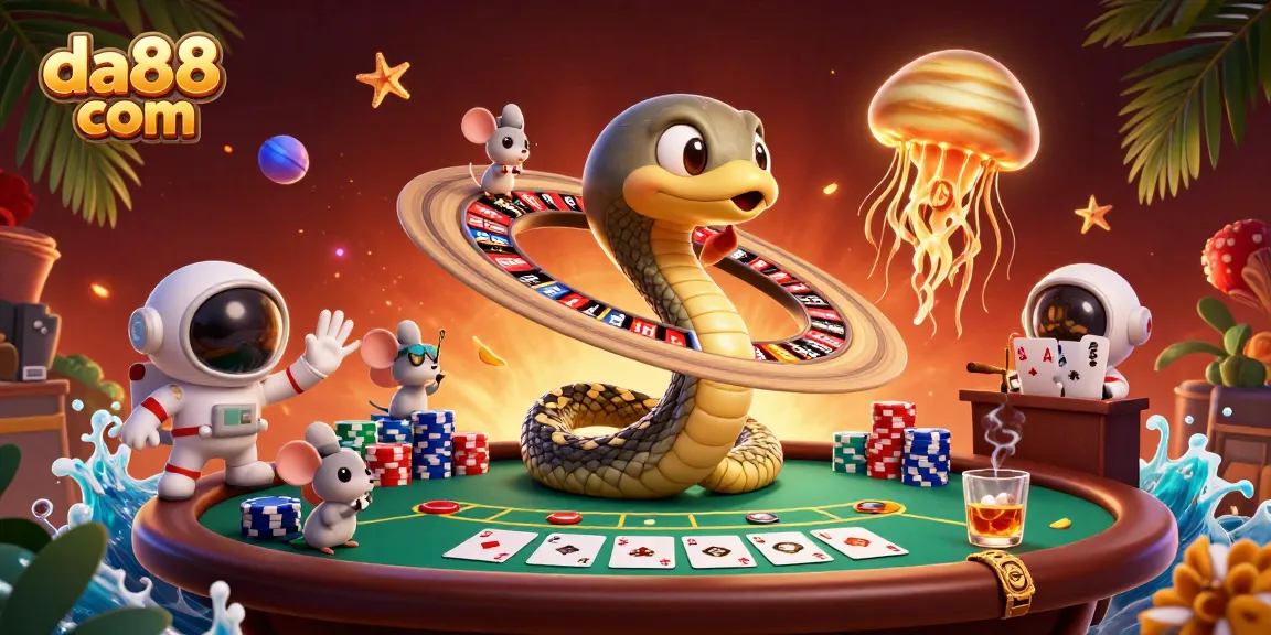 Engage in thrilling bets at da88 com with vibrant cosmic casino action and captivating gaming elements.