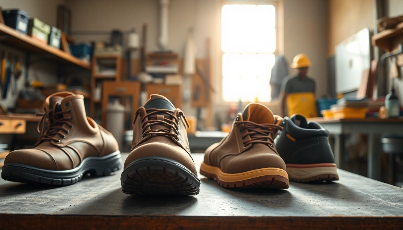 I zoccoli antinfortunistici progettati per comfort e sicurezza in un ambiente di lavoro.